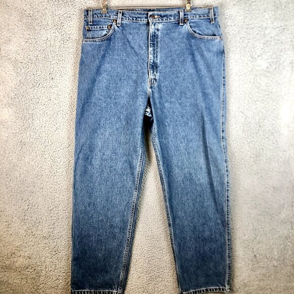 Vintage Levis 540 Brown Tab Relaxed Baggy Denin Jeans 40 x 30 (Orignally 42x30) - Picture 1 of 10